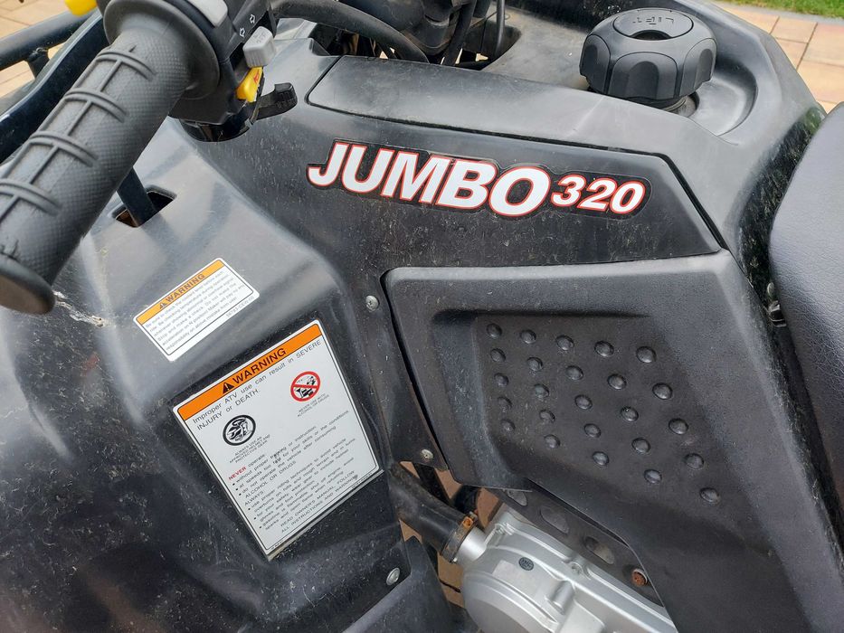 Quad SMC 320 Jumbo , wciągarka, 2 osobowy , z dokumentami, 2022rok.