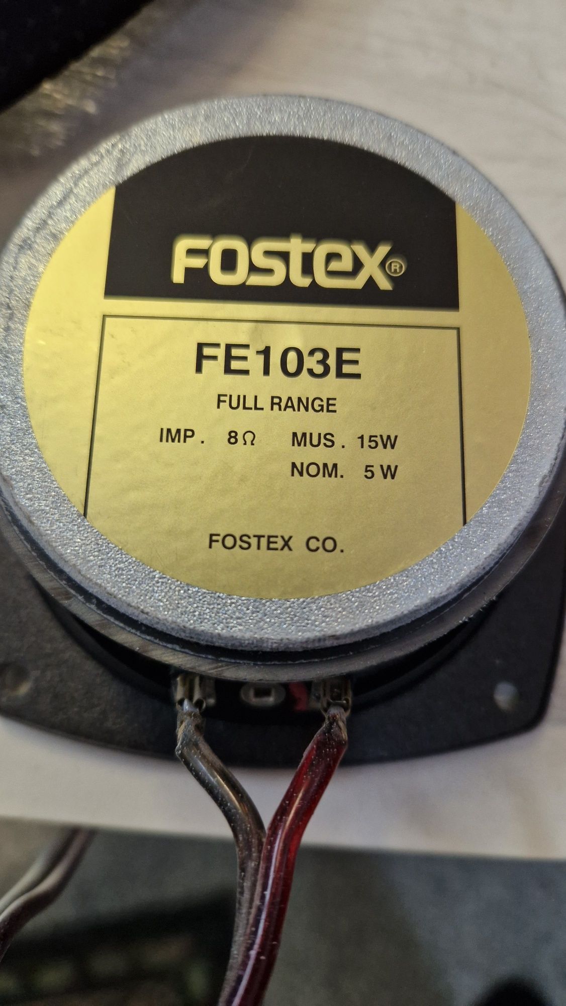 Динаміки Fostex FE 103E в акустиці Лабіринт
