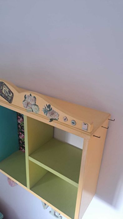 Estante decor Vintage com espelho