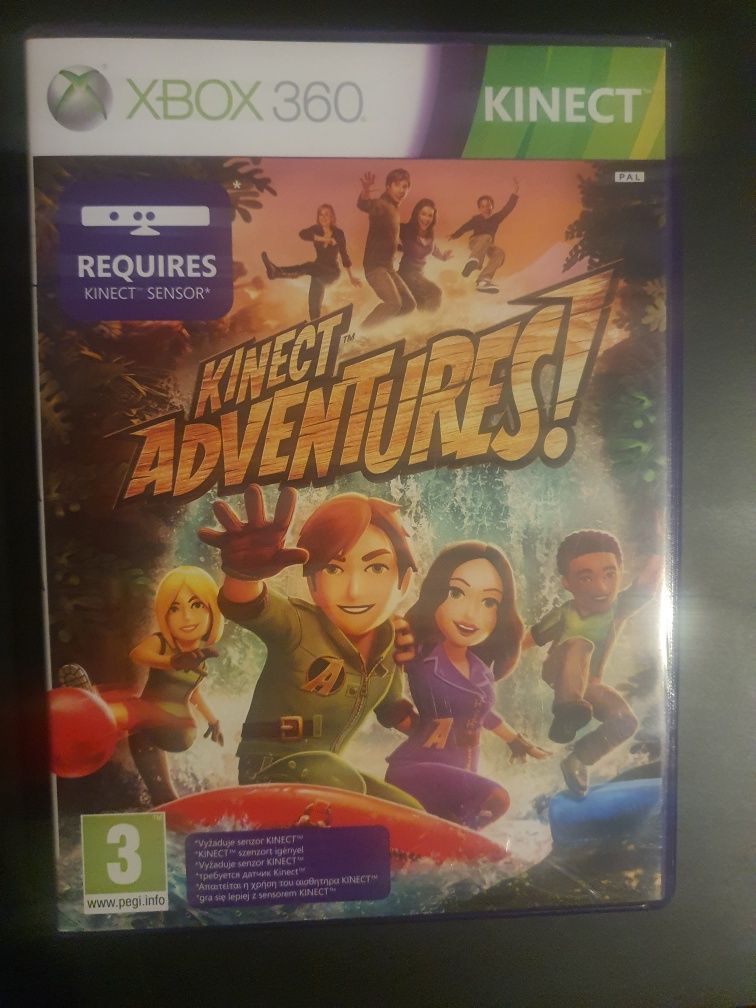 Kinect Adventures XBOX360 kinect+karta kalibracyjna jak Nowa