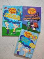 Livros Phineas e Ferb