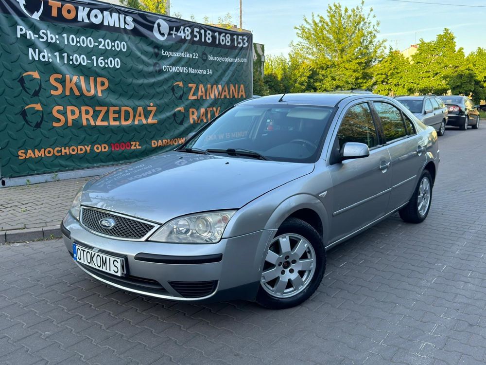 Ford Mondeo 2.0D 2004 rok ładny stan klima działa alufelgi