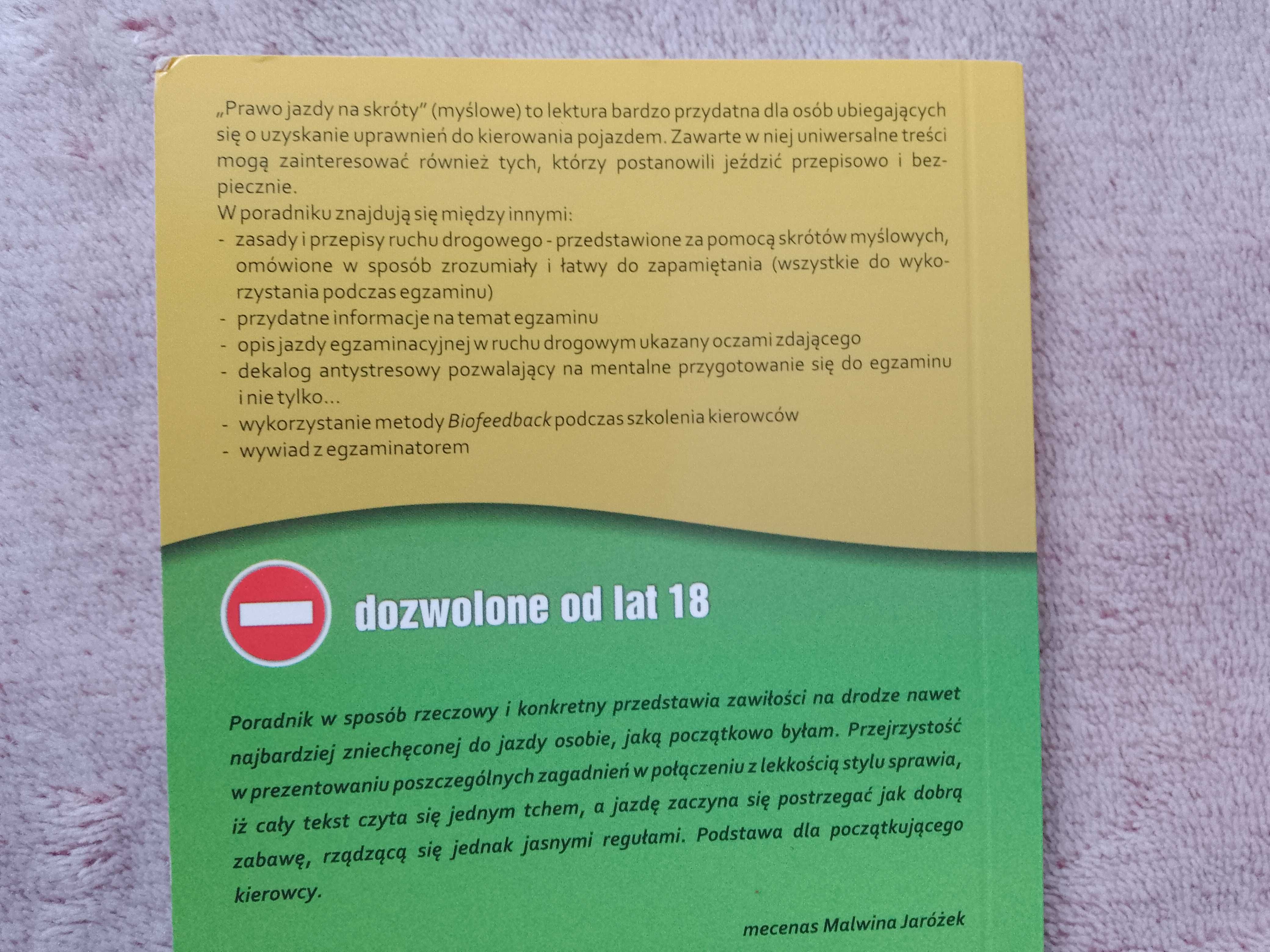 "Prawo jazdy na skróty" (myślowe) Leszek Antoni Wieczorek