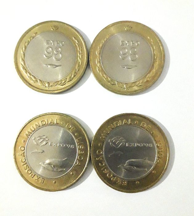 Moedas de 200 Escudos (bimetálicas) - Pack de 15