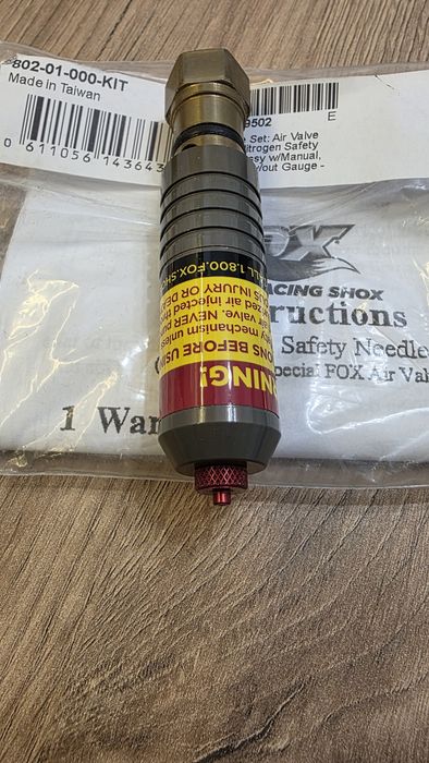 Fox igła do azotu serwis amortyzacji