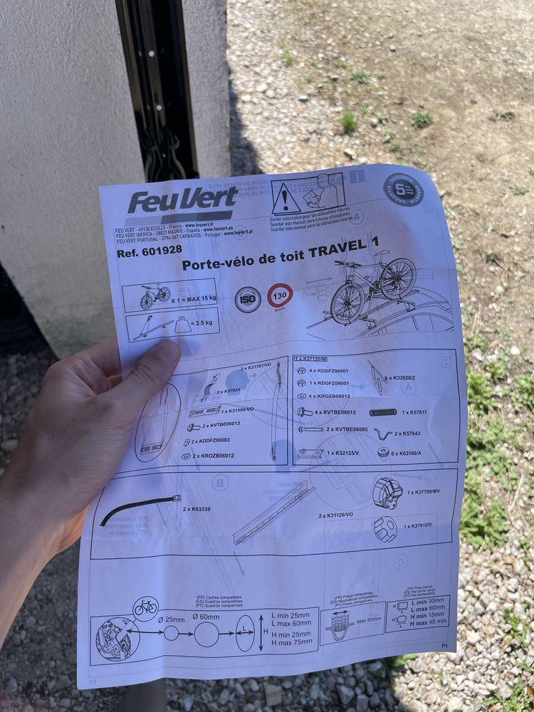 Suporte bicicleta