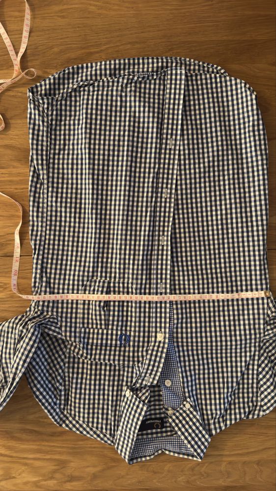 Fred Perry koszula w kratę rozmiar S niska cena