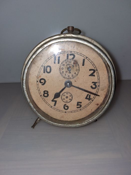 Antigo Relógio Despertador de Colecção