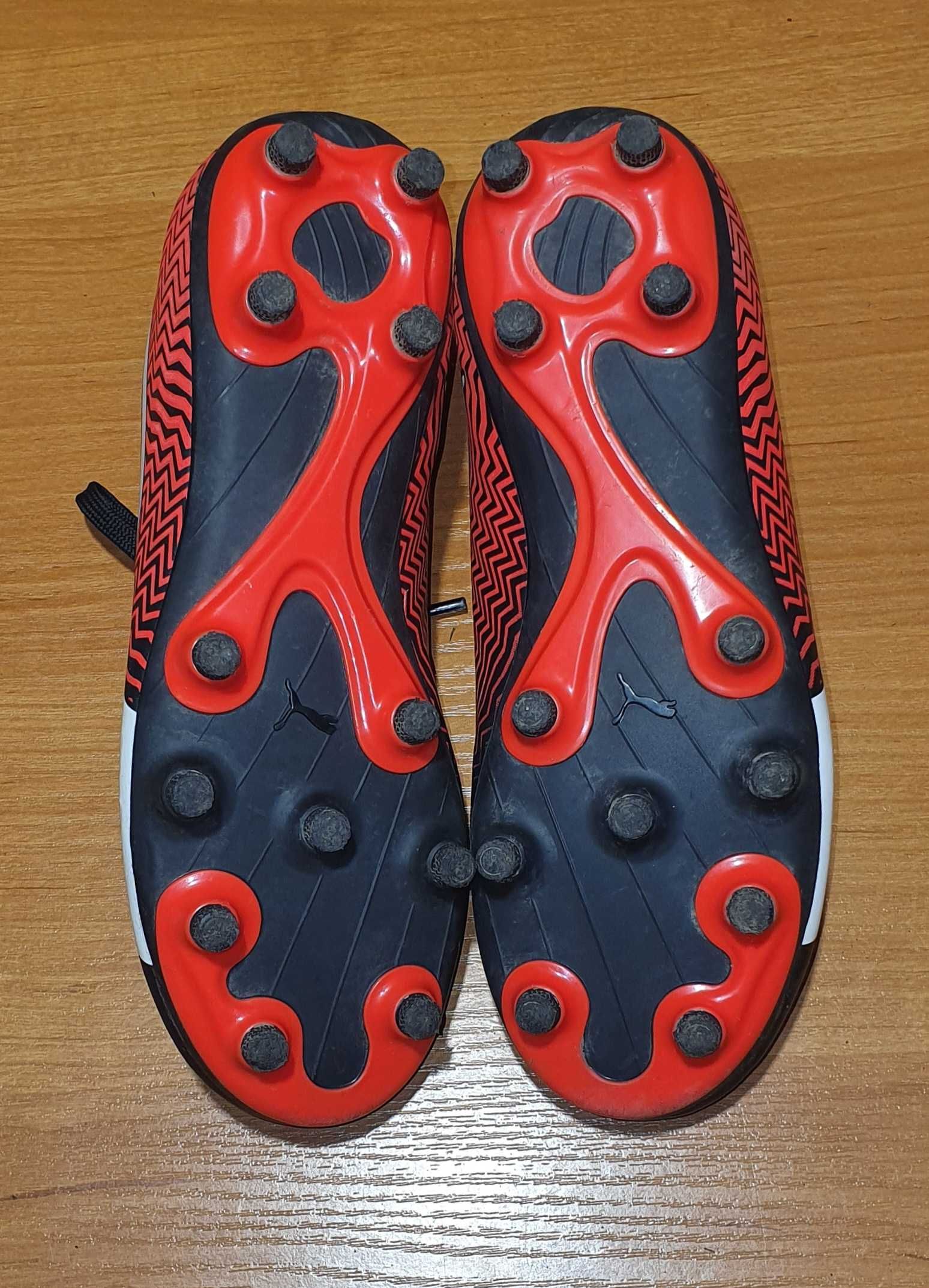 Korki, lanki, unisex, PUMA Rapido II FG Jr, stan BDB, r. 34/20.5 cm