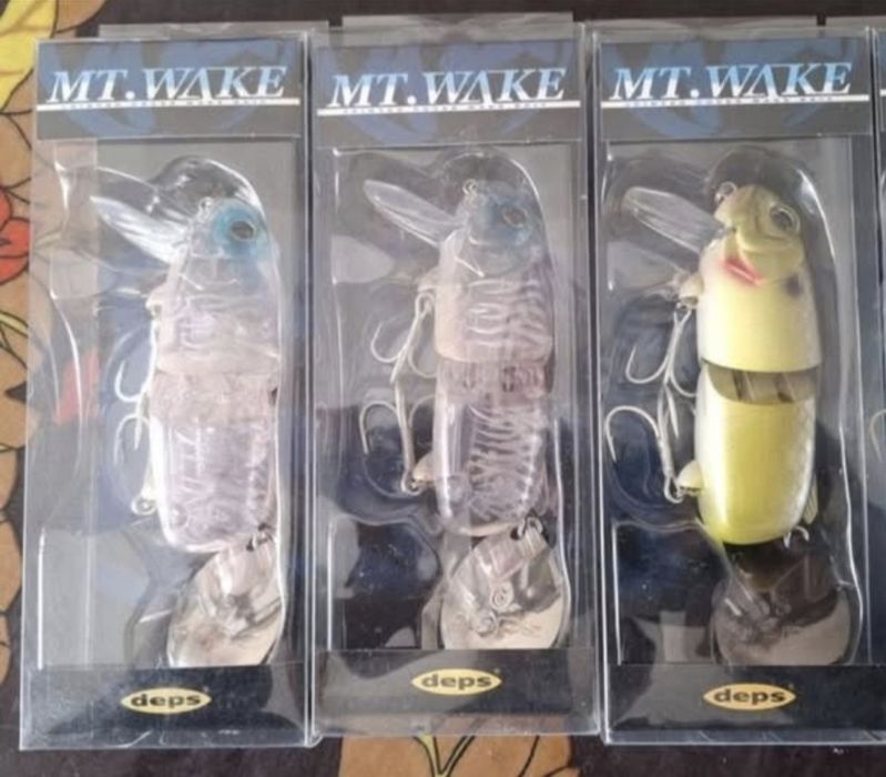 Amostras superfície e Swimbaits