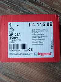 Wyłącznik różnicowoprądowy Legrand 230 V IP20 25 A różnicówka 411509