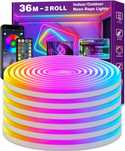 Taśma LED RGB 36/18m LETIANPAI – pilot, aplikacja