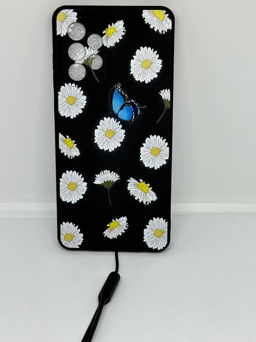Samsung Galaxy A52 Etui Case Obudowa Kwiatuszki Motylek kod 2091
