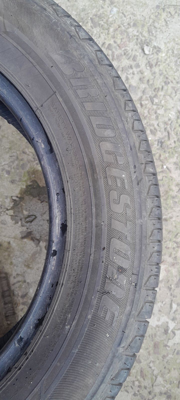 185.65.15 Bridgestone 4шт літо шини гума склад Харків Шиномантаж з Євр