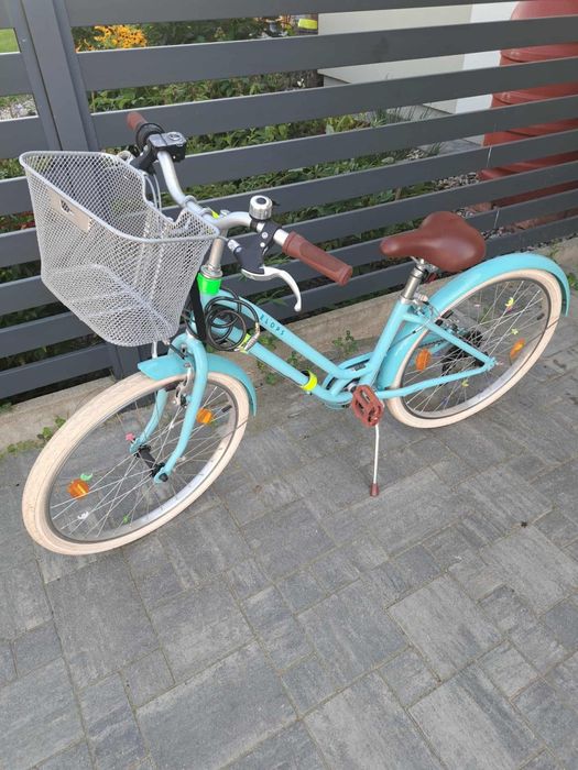 Rower miejski dziecięcy Btwin 500 24''