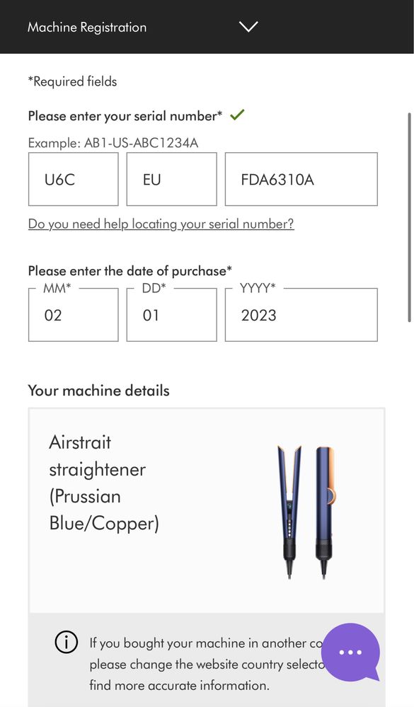 Випрямляч для волосся Dyson Airstrait Оригінал