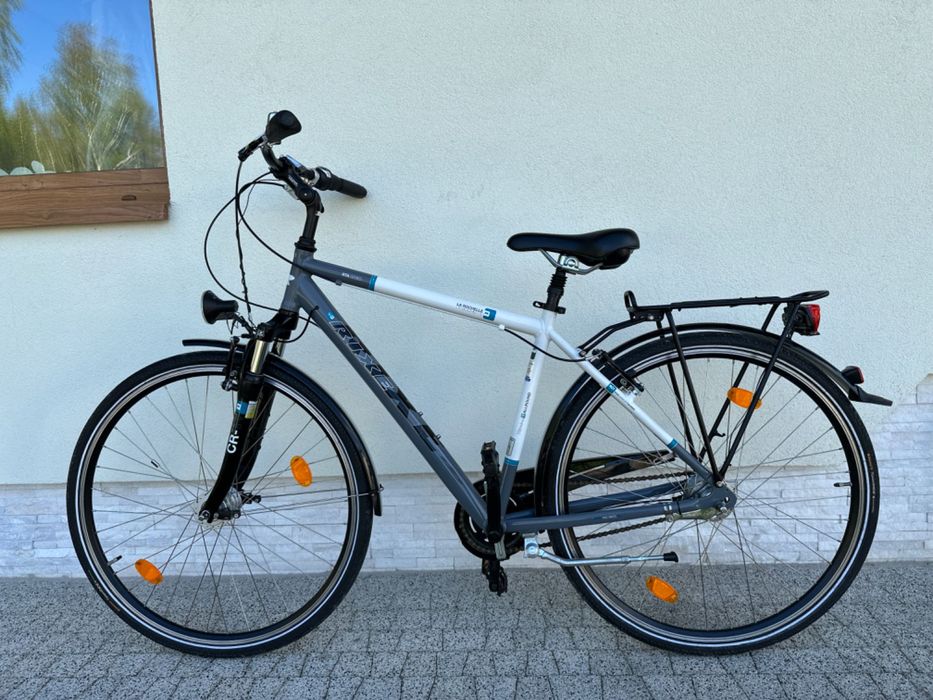 Rower RIXE - koła 28, aluminiowy, Nexus 7b, 2x amor, prądnica w kole