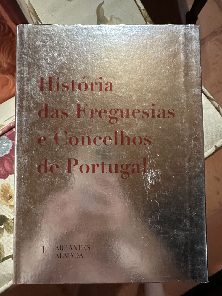 Coleção 20 livros - História das Freguesias e Concelhos de Portugal