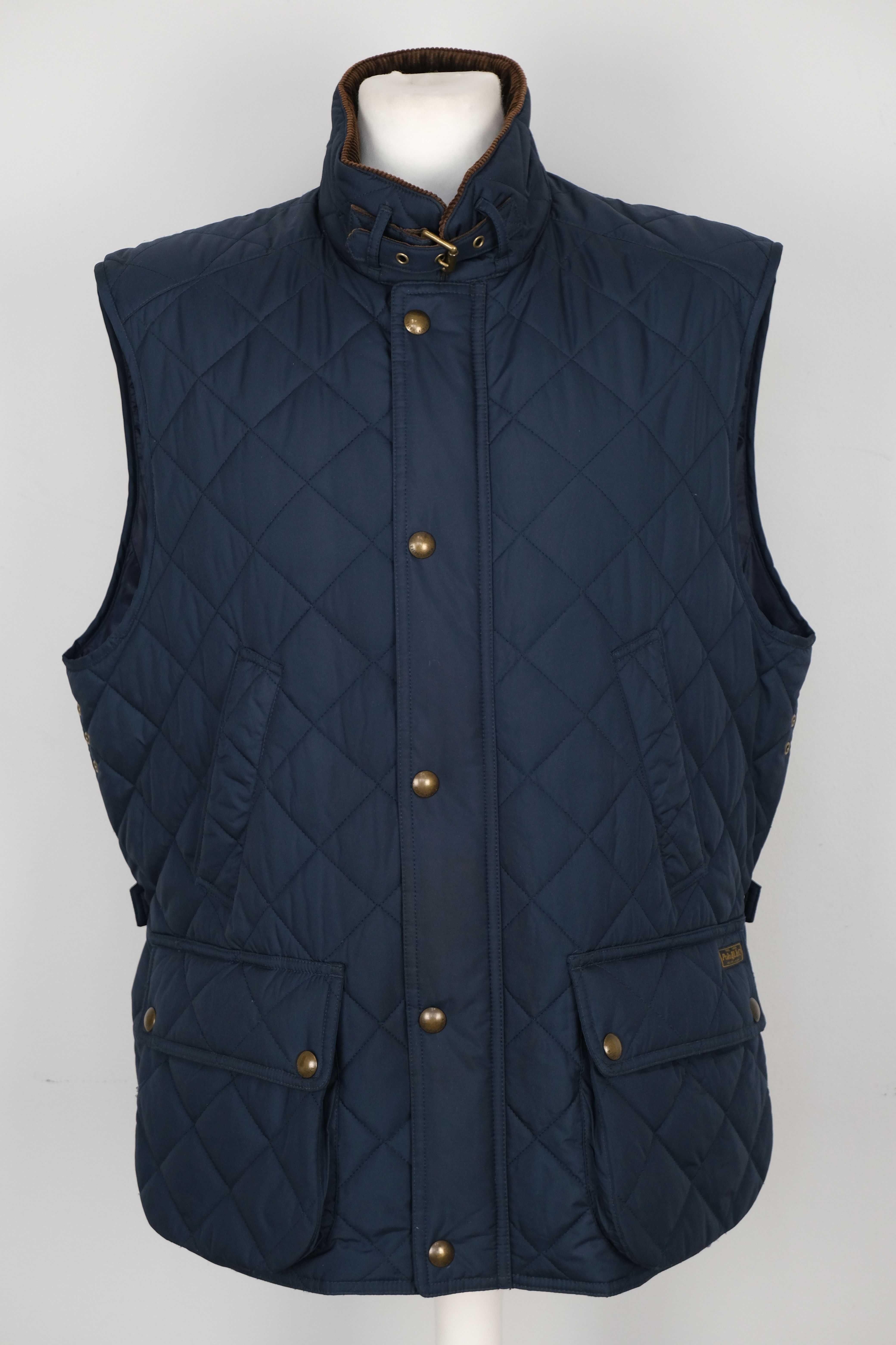 Ralph Lauren pikowana męska kamizelka r XL
