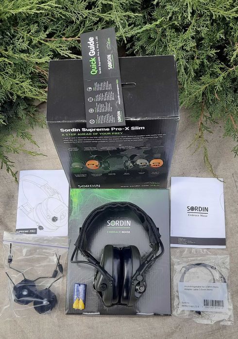 Активні навушники Sordin Supreme Pro-X SLIM