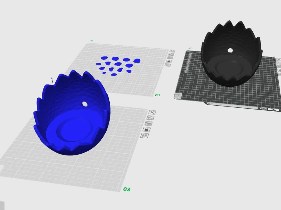 Suporte Ovo de Dragão para Alexa Echo Dot