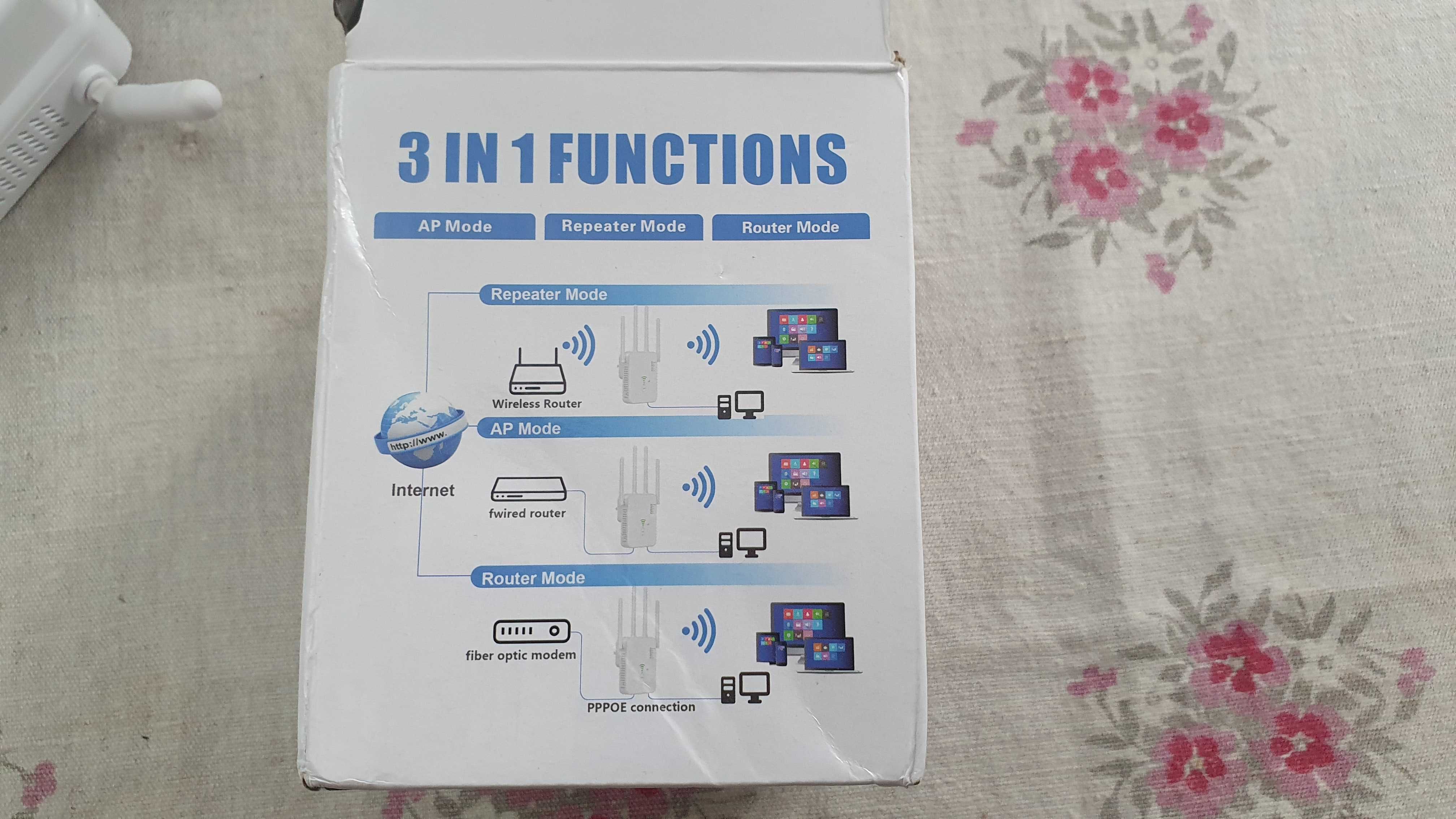 Wi-fi Repeater 1200 Mbps., ретранслятор, підсилювач wi-fi мережі