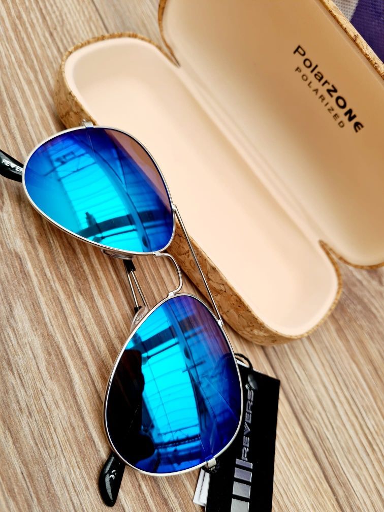 Nowe modne okulary przeciwsłoneczne Revers Aviator - moda