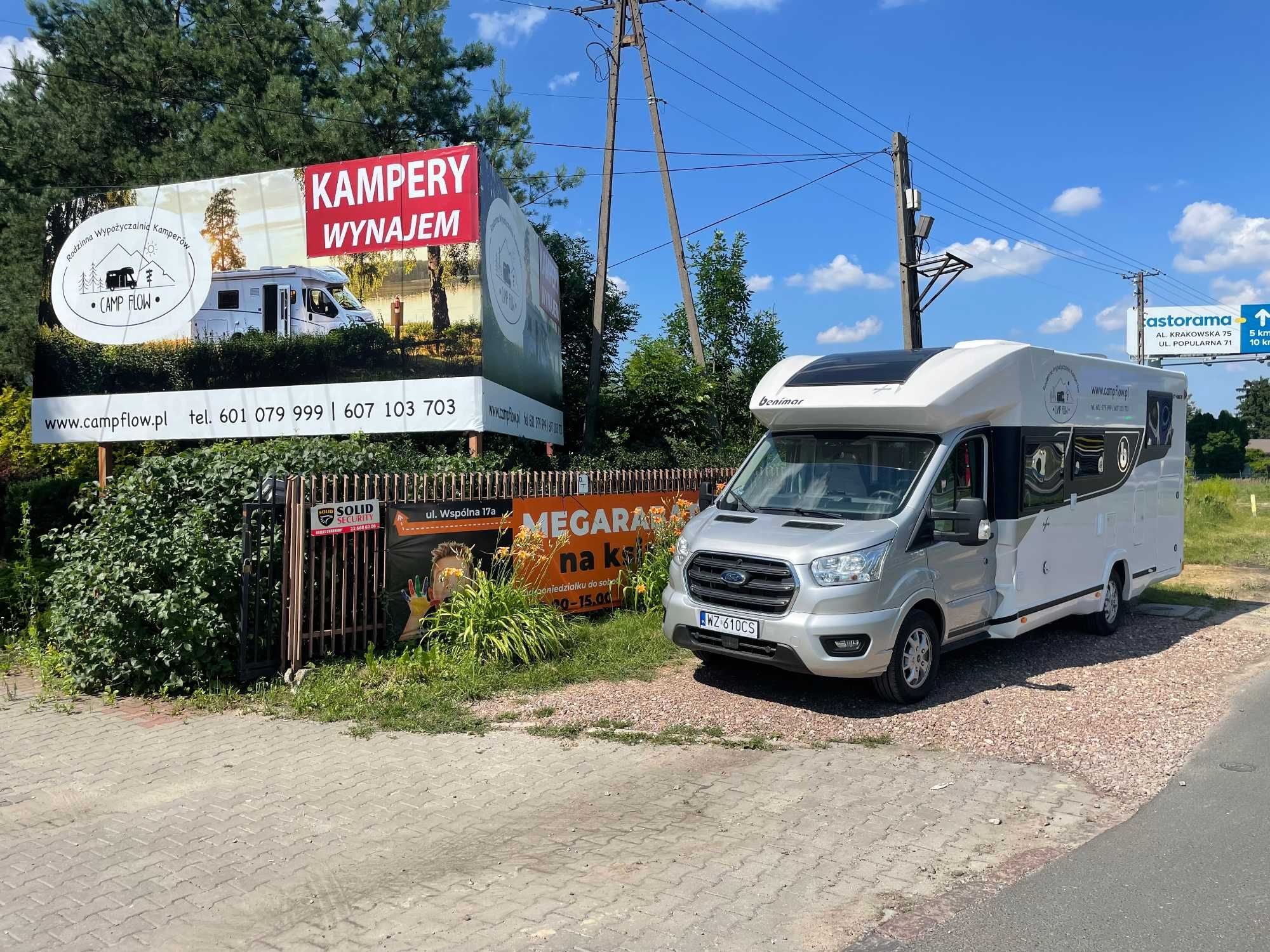 Kamper na wakacje, wypożyczalnia kamperów, kamper na wynajem, wynajem