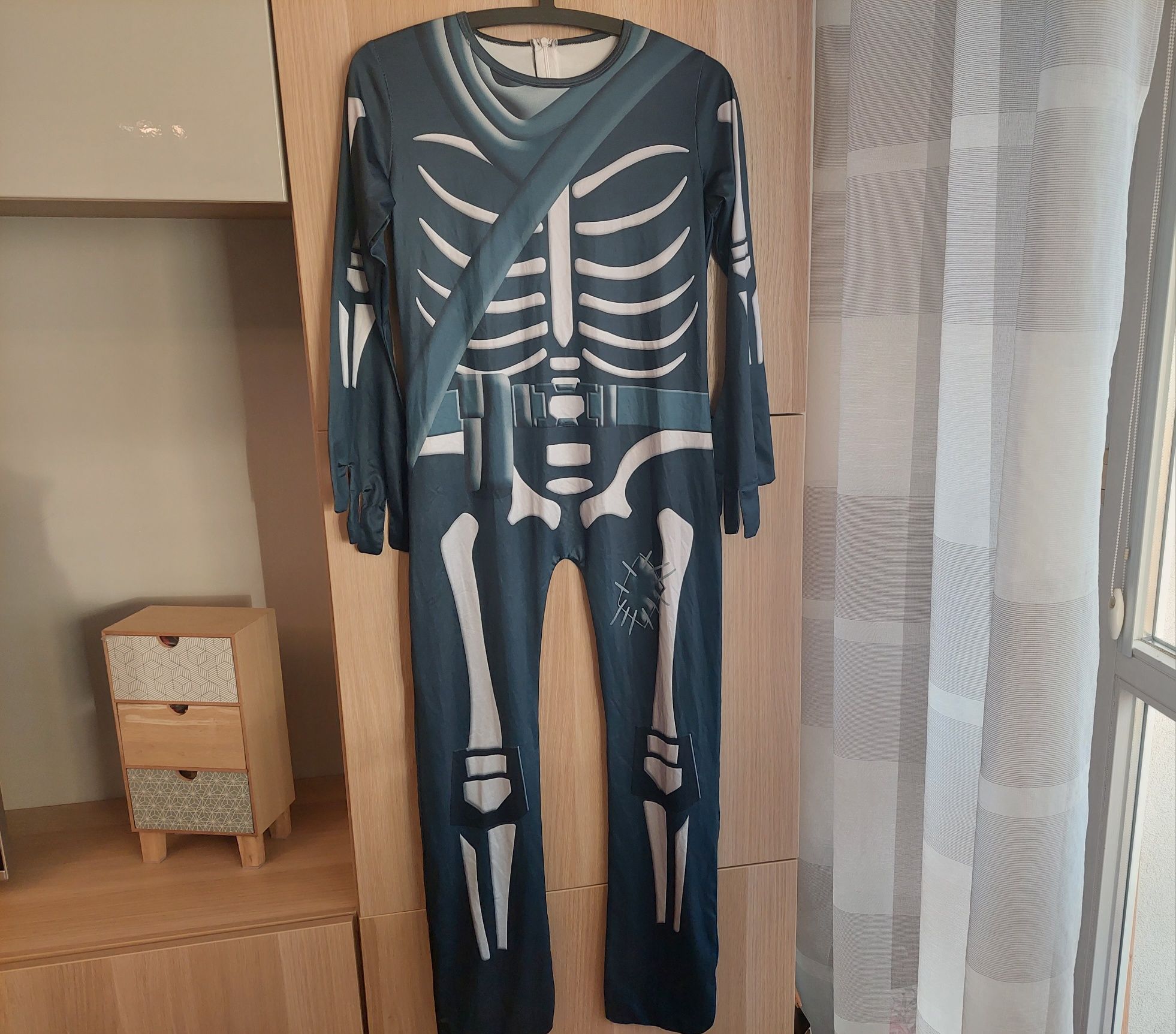 Kostium 150 Kościotrup Szkielet strój przebranie Halloween balik