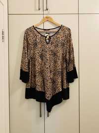 Кофта блузка женская George, XL, новая, с этикеткой, леопард.