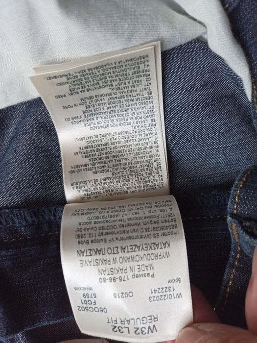 Spodnie męskie rozmiar 32/32 Wrangler