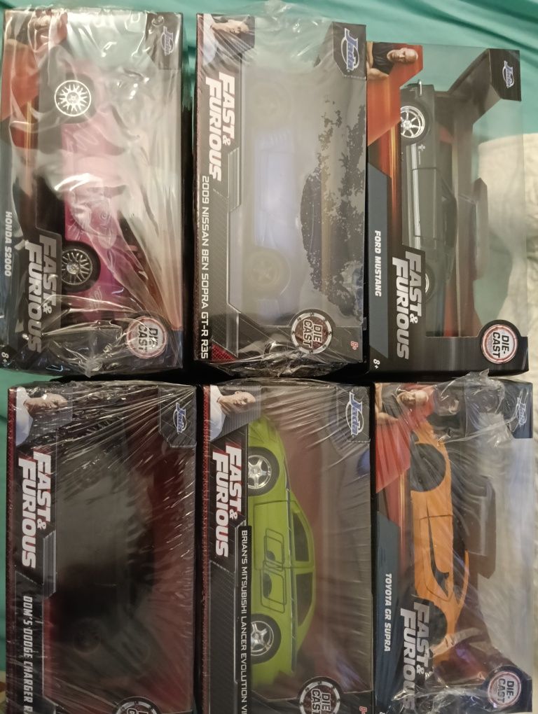 Coleção carros fast and furious