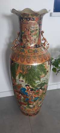 Stara chińska porcelanowa waza wysoka 90cm