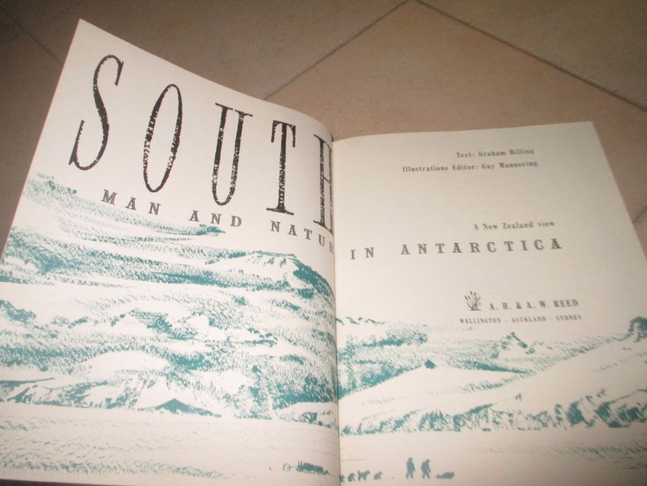 Livro Geografia Fotografia Antárctica