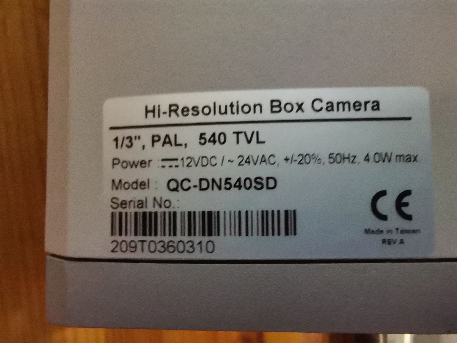 Видеокамера Infinity QC-DN540SD