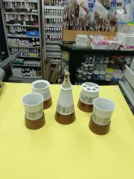 Conjunto de louça de quarto - banho