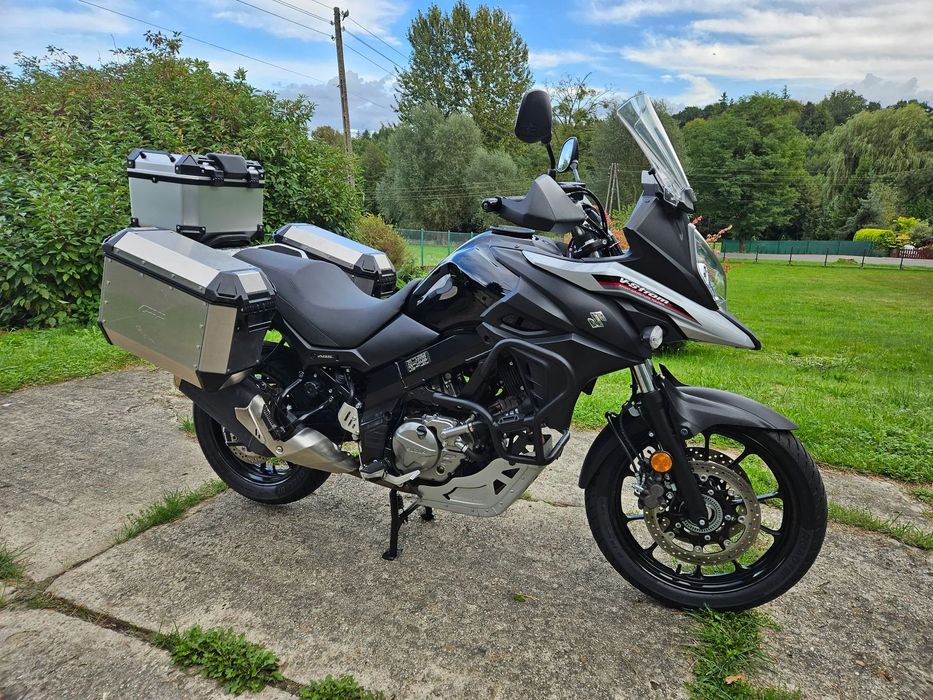 Suzuki DL 3 kufry idealny stan niski przebieg Suzuki DL 650 V-strom kle