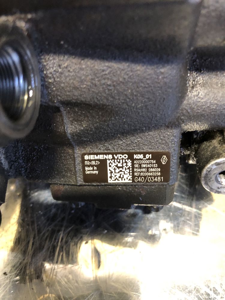 ТНВД топливний насос паливна система Ніссан Кашкай NISSAN QASHQAI 1,5