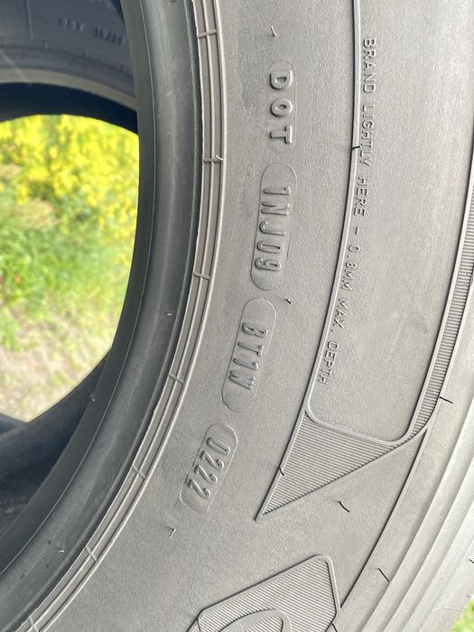 Opona 385/55R22.5 Goodyear KMAX T M+S 160K 12MM 2022 ROK BEZ ŁAT