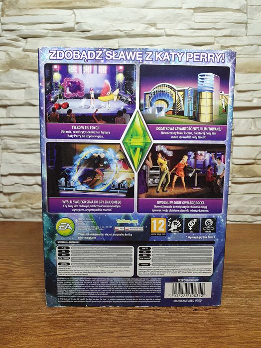 THE SIMS 3 Zostań Gwiazdą KATY PERRY wydanie kolekcjonerskie PL [PC]