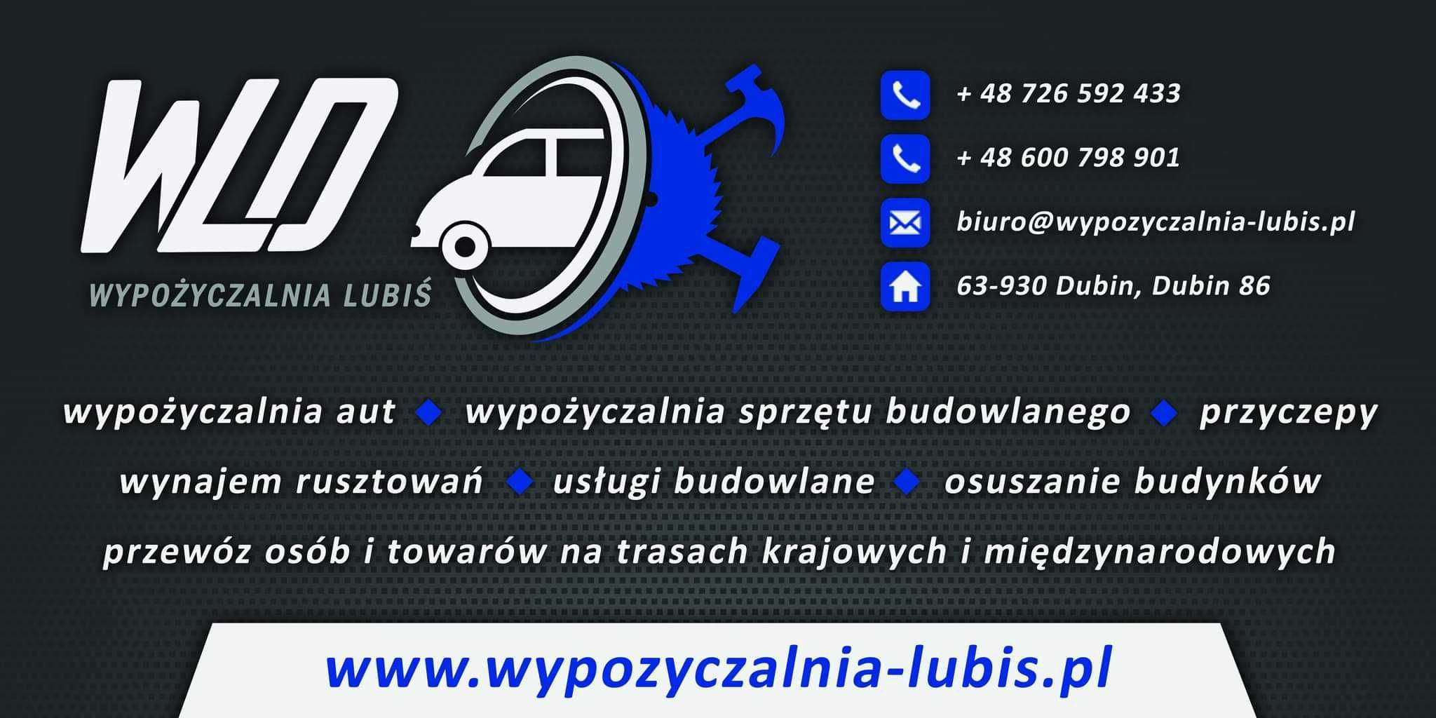 Wypożyczalnia samochodów - nowe auta ! Busy na wynajem!  CUSTOM