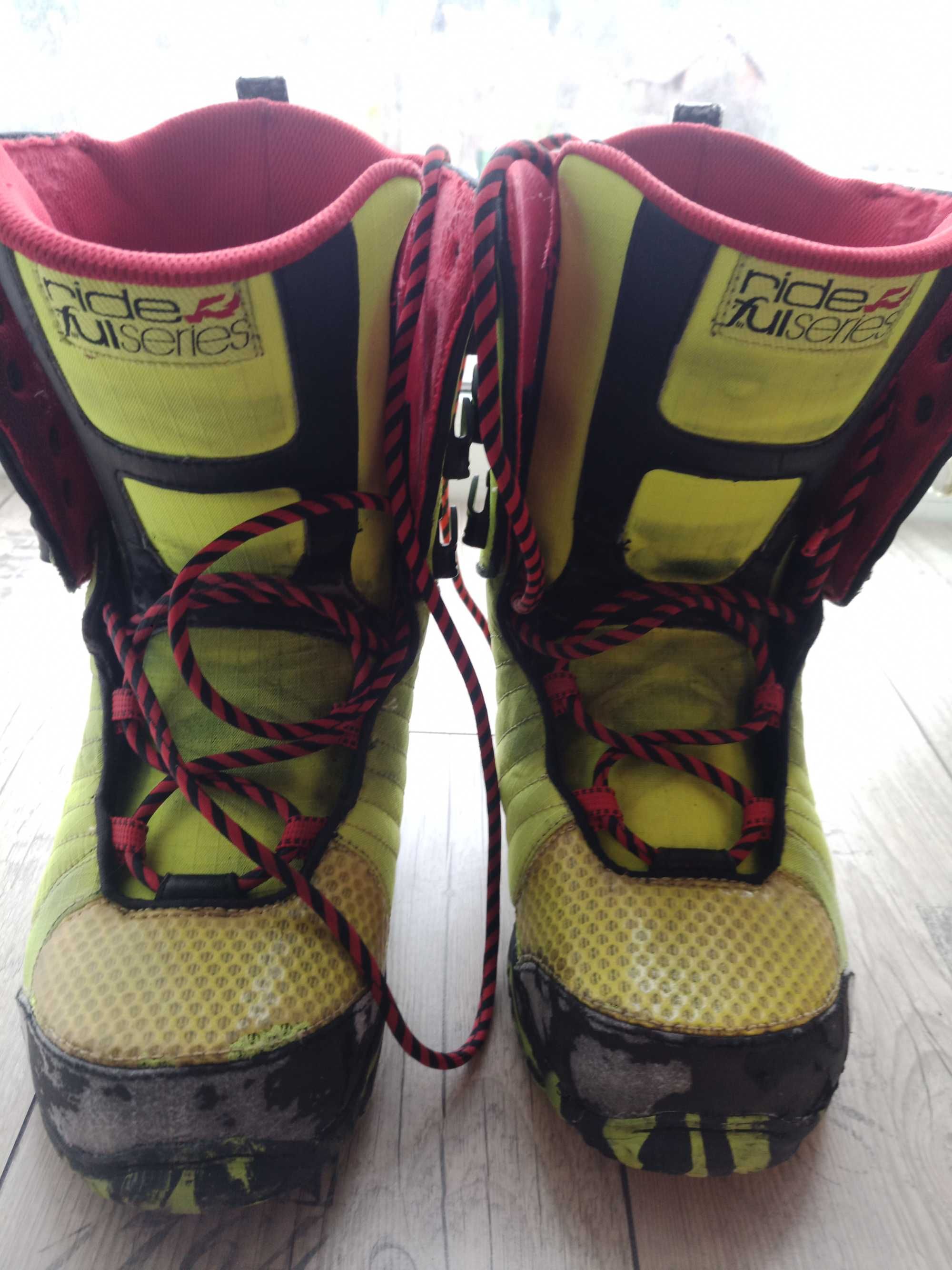 Snowboard Boots Ride Ful Lime 42-44p