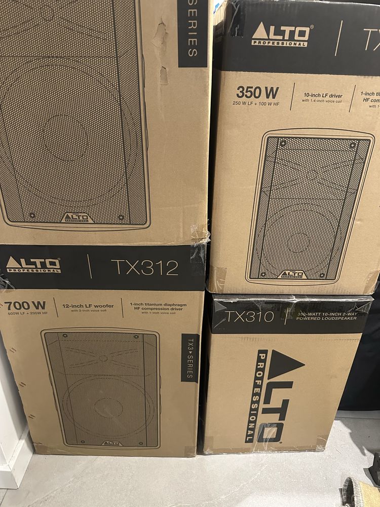 Alto TX312 TX310 Kolumny aktywne! Nagłośnienie! Monitory odsłuchowe!