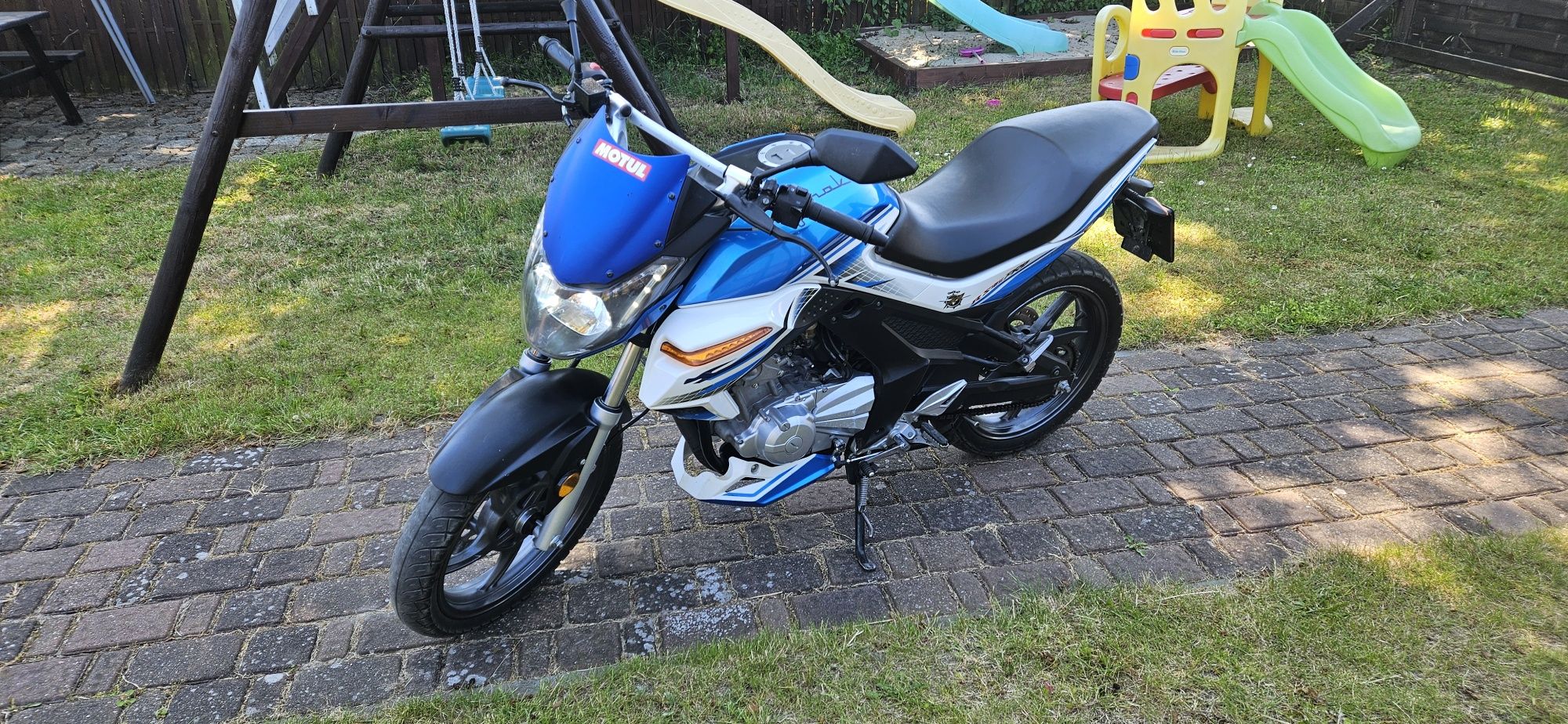Junak RS 125 PRO 2016r wydech Akrapović