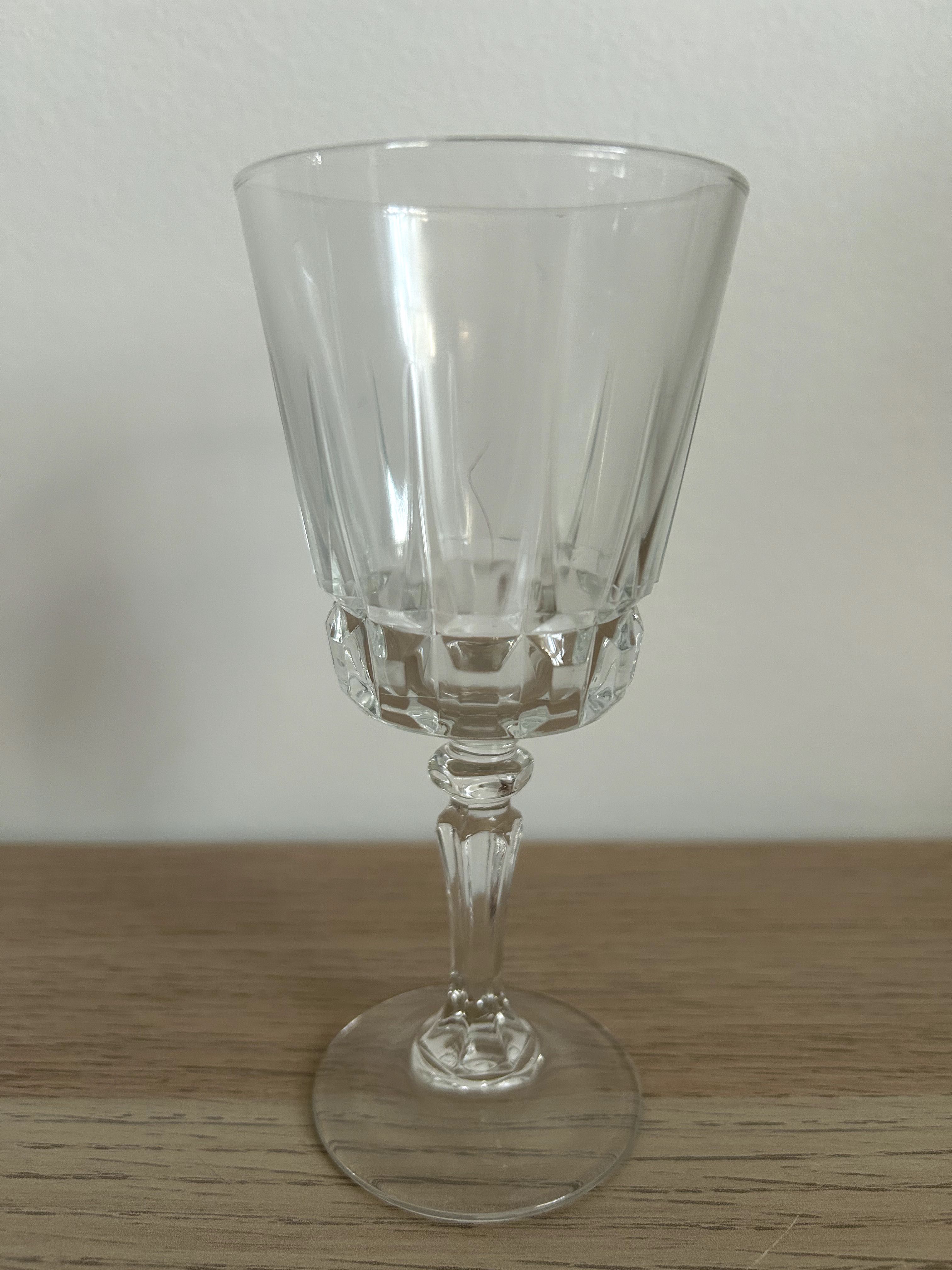 Conjunto copos de cristal