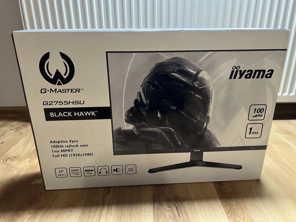 Nowy monitor 27” iiyama g-master 100Hz
