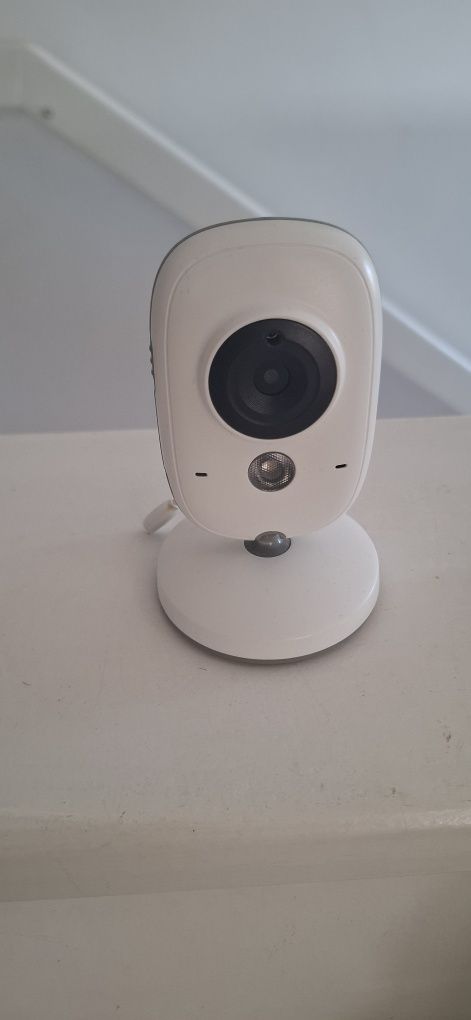 Monitor de bebe com musica e microfone, camera de infra vermelho,