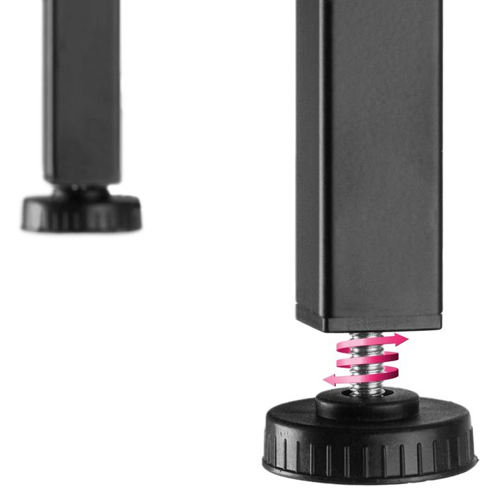 Stolik boczny Ballina industrialny jasny OUTLET