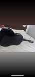 Violão preto com capa