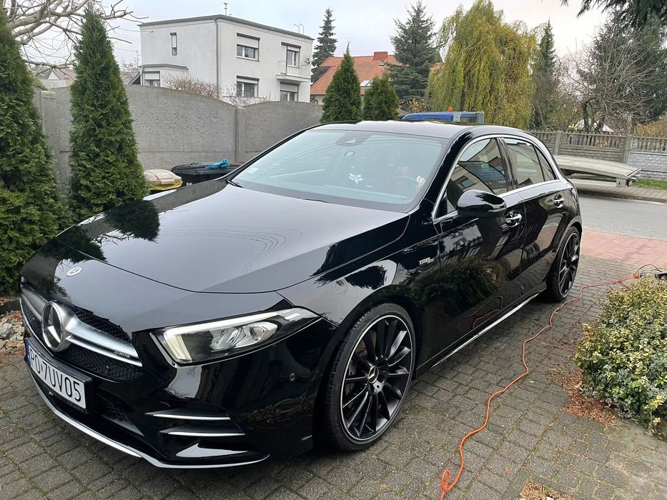 Mercedes-Benz Klasa A AMG A35 Salon Polska, 1 własciciel, 1 kierowca, garaż, ceramika, ASO